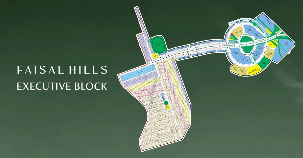 Faisal Hills Executive Block Master Plan Map