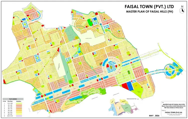 Faisal Hills Map Location