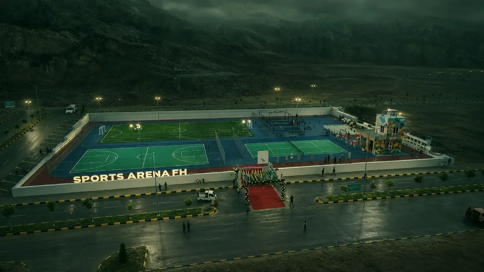 Sports Arena — Executive Block